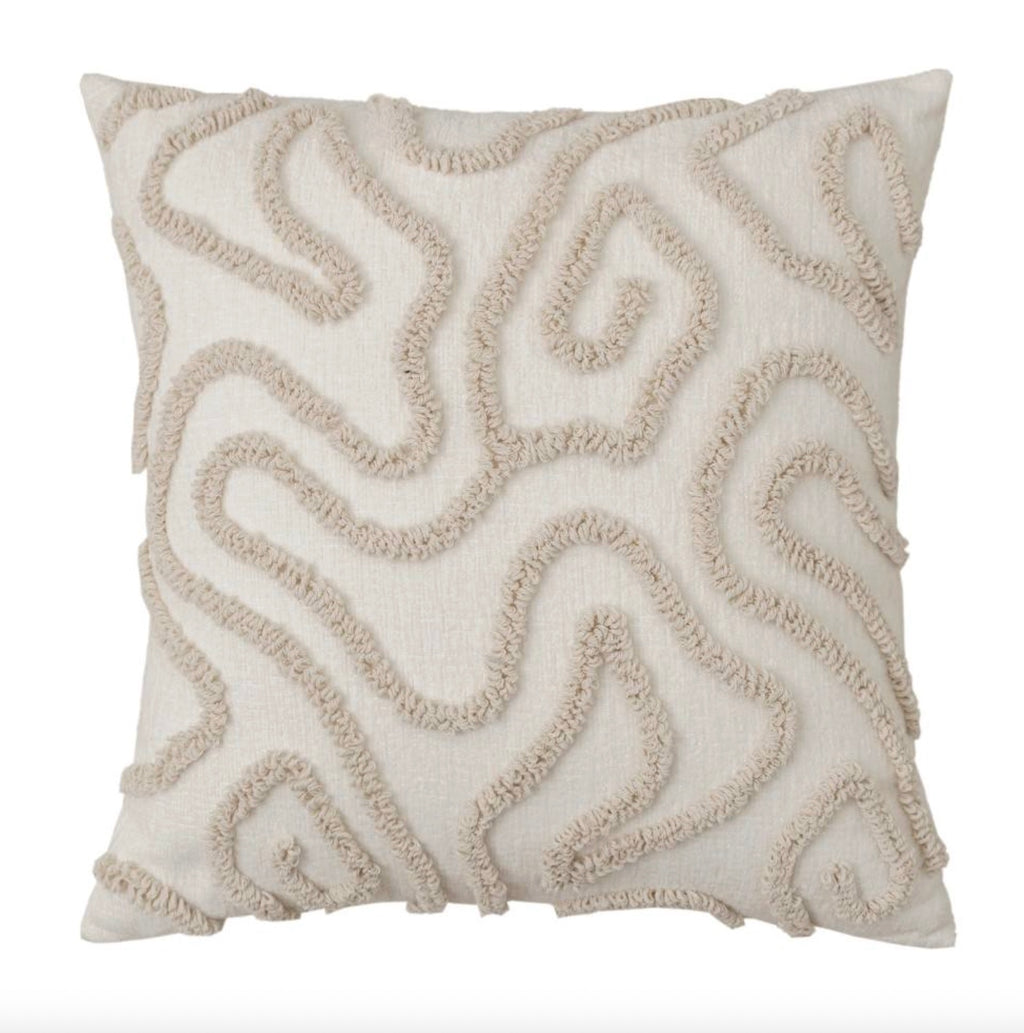 Boho Tufted Geometric Throw Pillow Covers