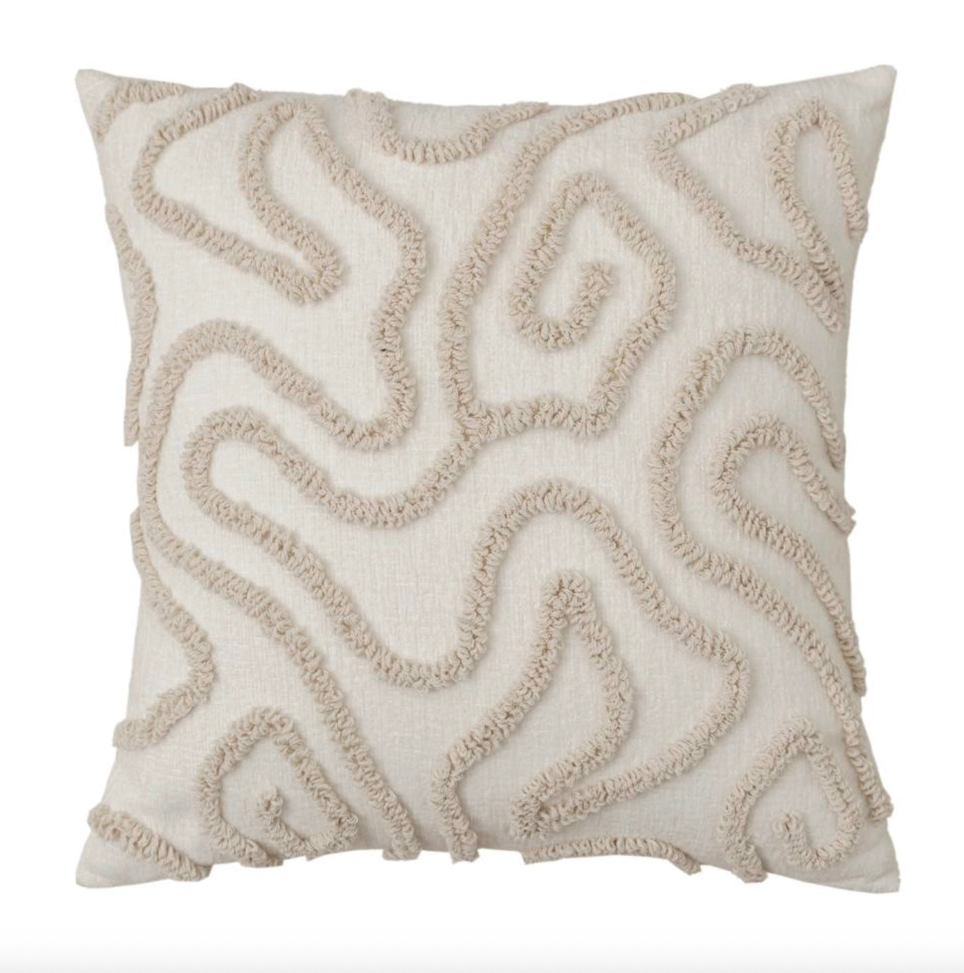Boho Tufted Geometric Throw Pillow Covers