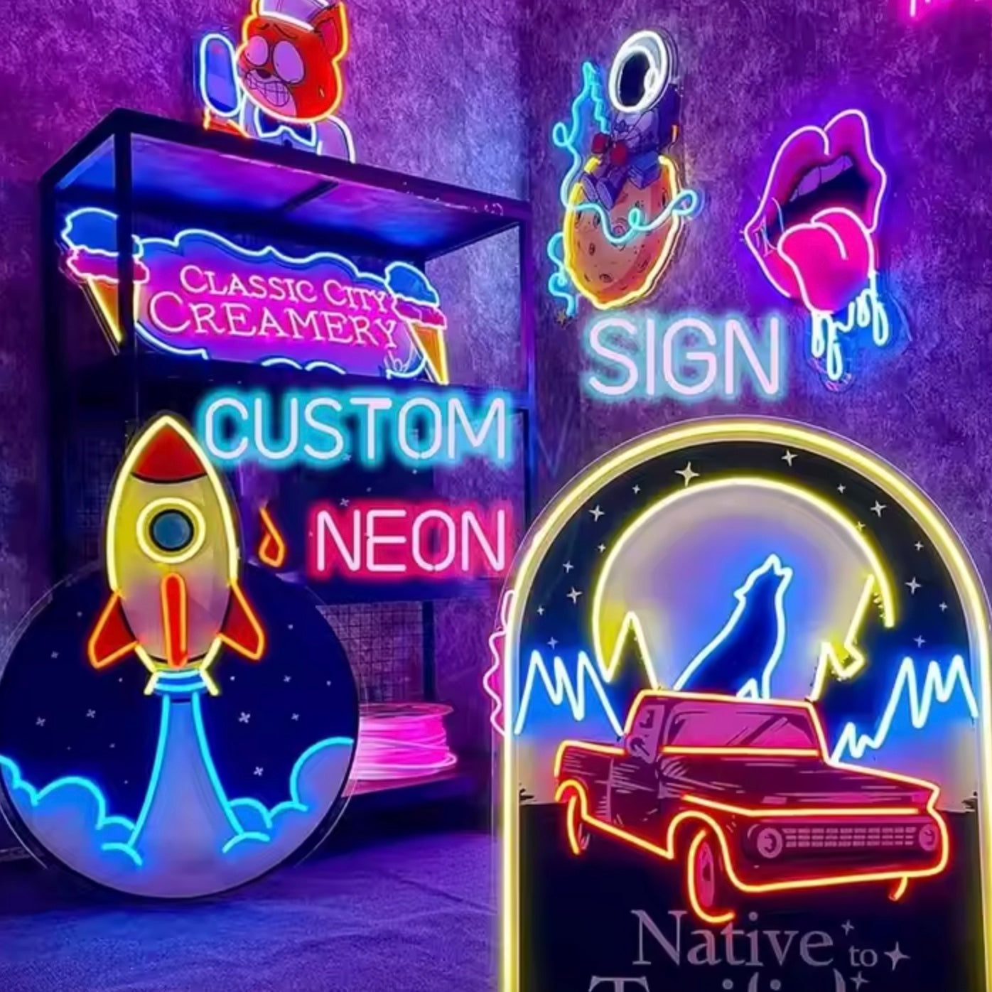 Custom Acrylic LED Neon Sign