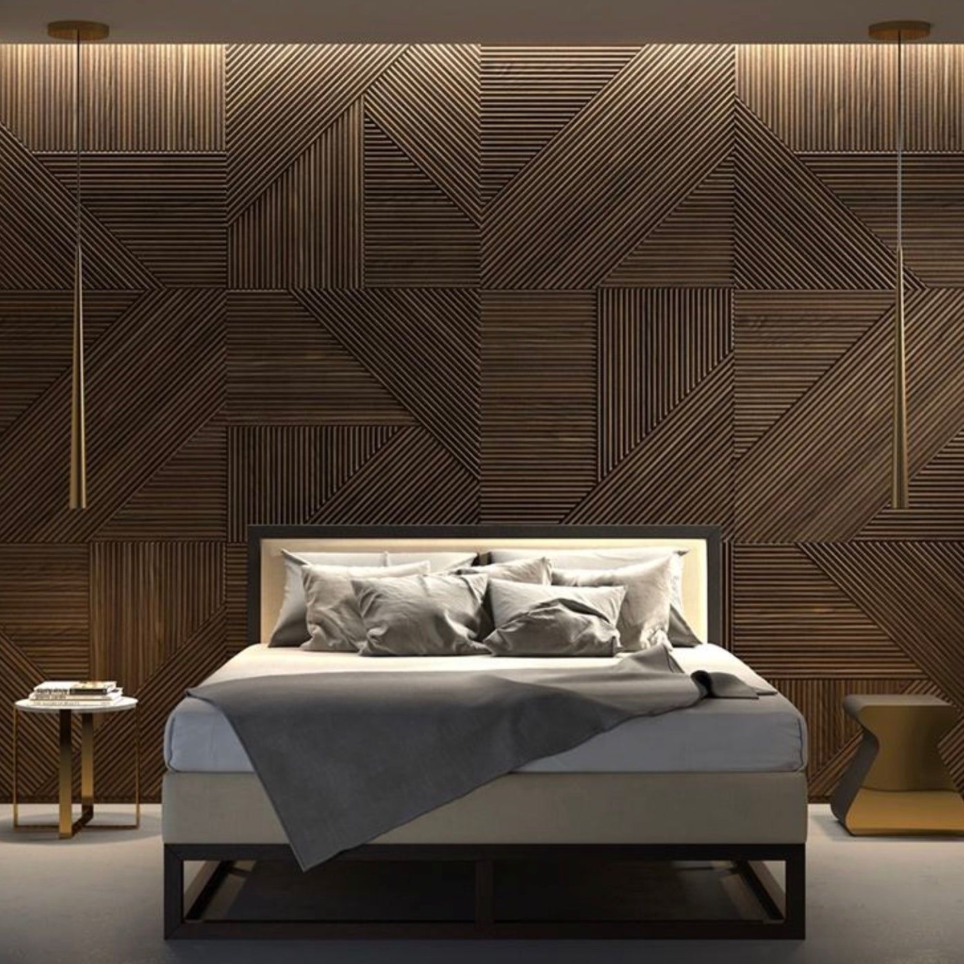 MUMU Solid Wood Decorative Board