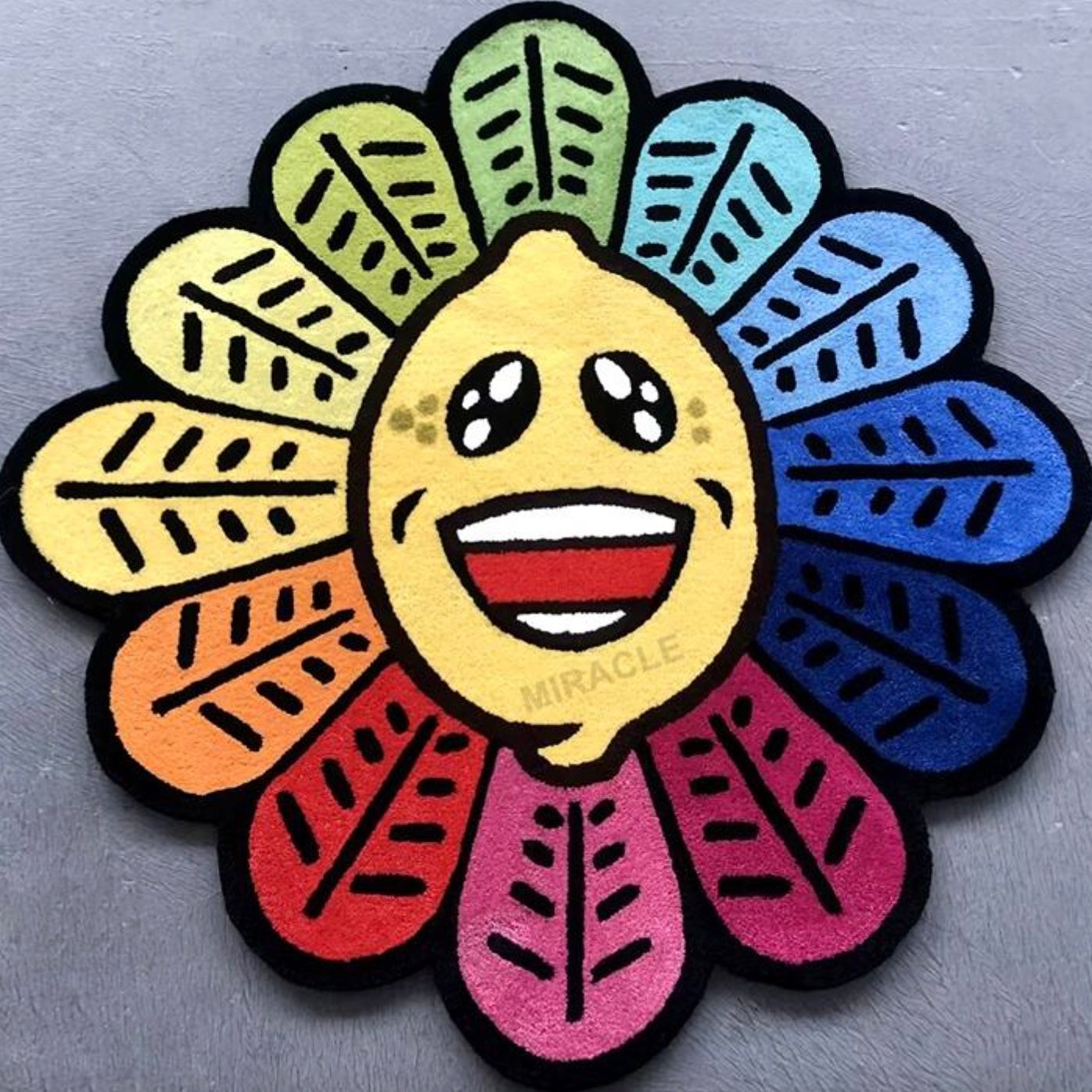 Custom Anime Logo Area Rug