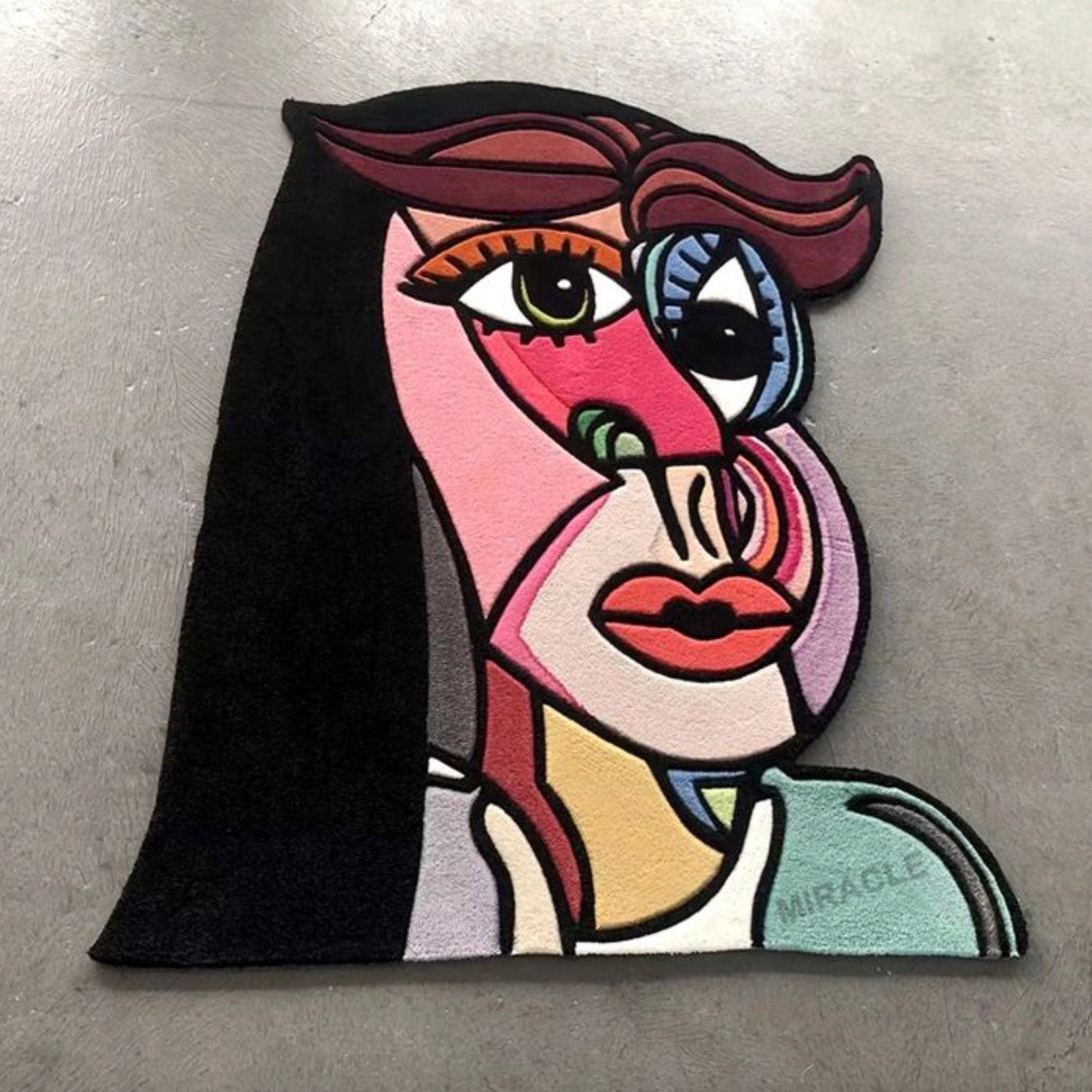 Custom Anime Logo Area Rug