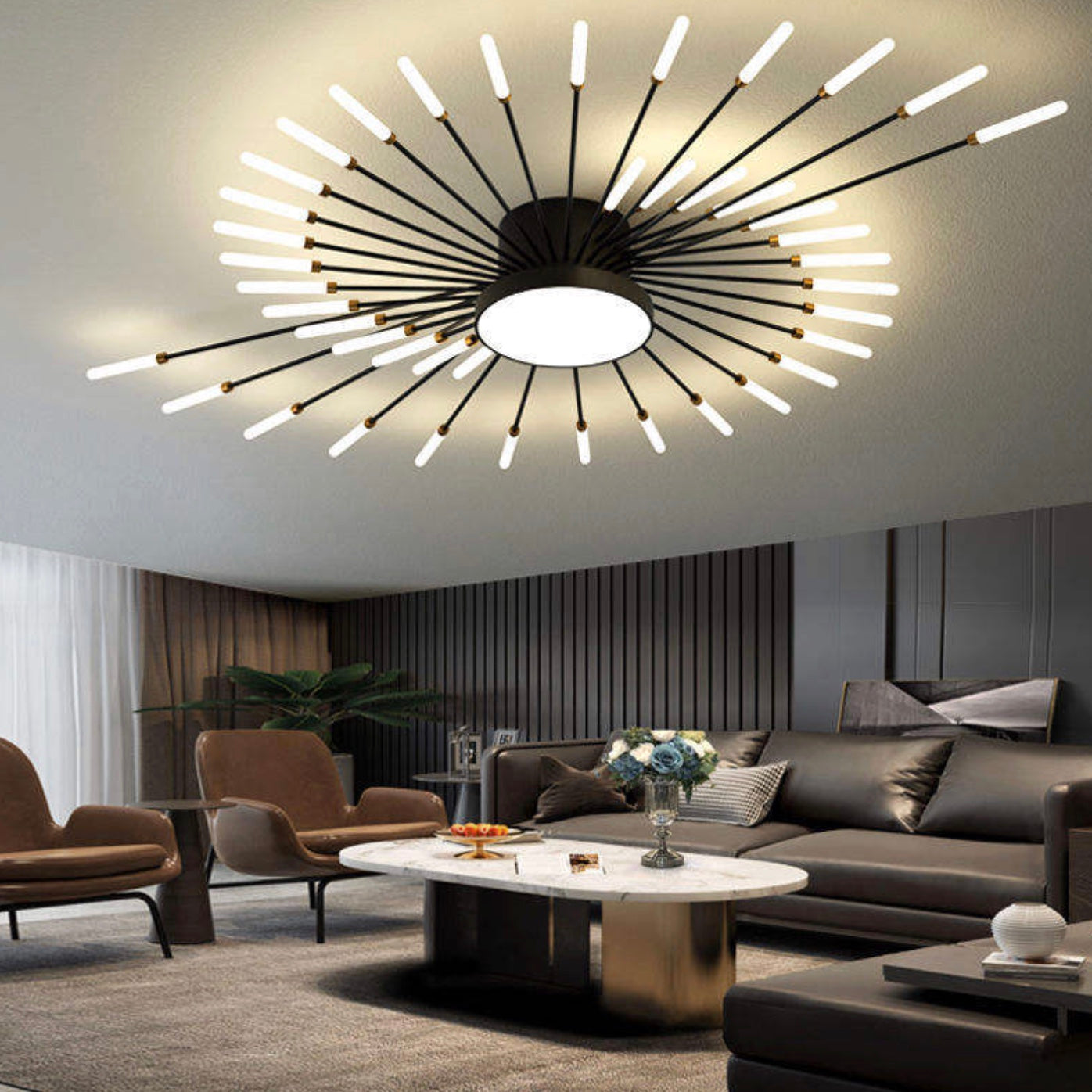Modern LED Chandelier for Living Room