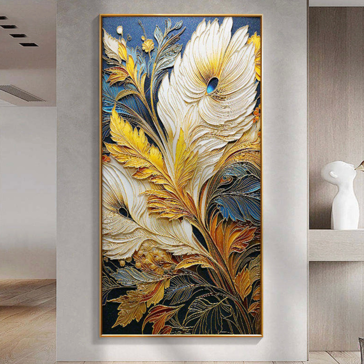 Custom Landscape LED Light Mural